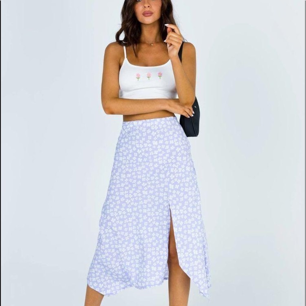 floral midi skirt!